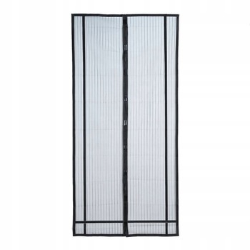 Plasa magnetica pentru usa, Zola®, dimensiune totala 220x 100 cm, se poate taia 80x90x100 x 210x220cm, neaga, prindere cu velcro Plasa magnetica pentru usa, Zola®, dimensiune totala 220x 100 cm, se poate taia 80x90x100 x 210x220cm, neaga, prindere cu velcro