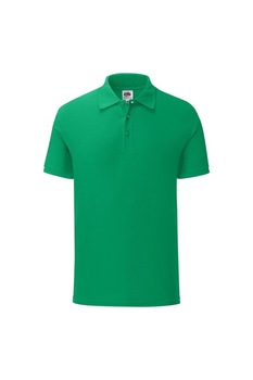 Tricou polo, Original Fruit of the Loom, Bumbac, Verde Tricou polo, Original Fruit of the Loom, Bumbac, Verde
