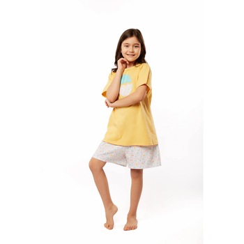 Pijamale pentru fetite PCV07, Multicolor Pijamale pentru fetite PCV07, Multicolor