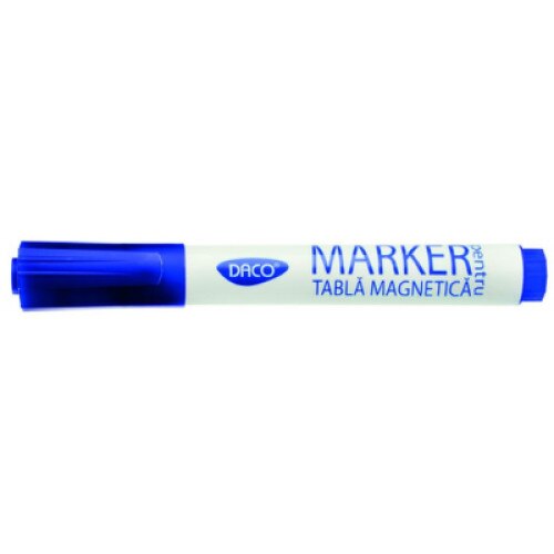 Marker Whiteboard Daco 3 Mm Varf Rotund - Albastru