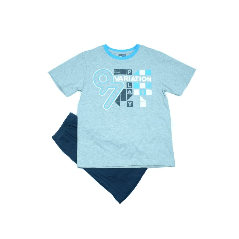 Pijama de vara pentru baieti Play Variation GT 3608, Multicolor 134 cm