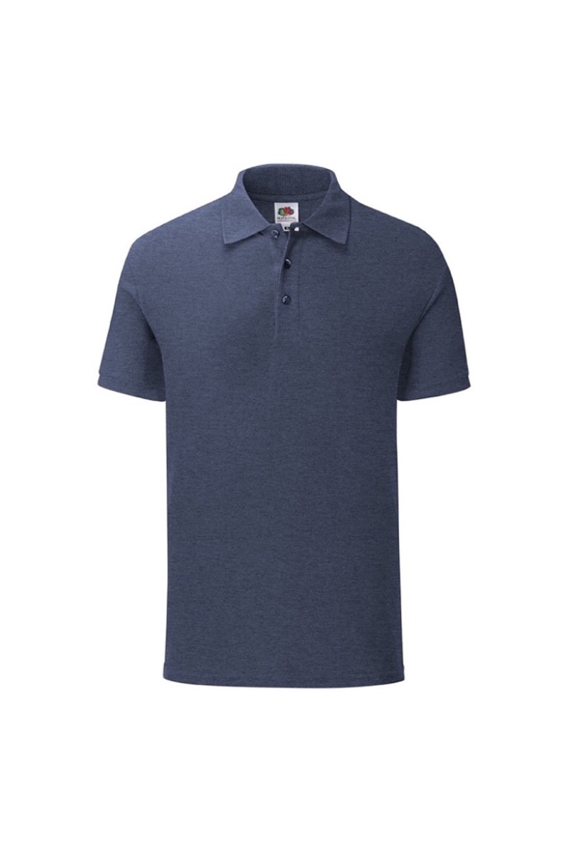 Tricou polo, Original Fruit of the Loom, Bumbac, Bleumarin