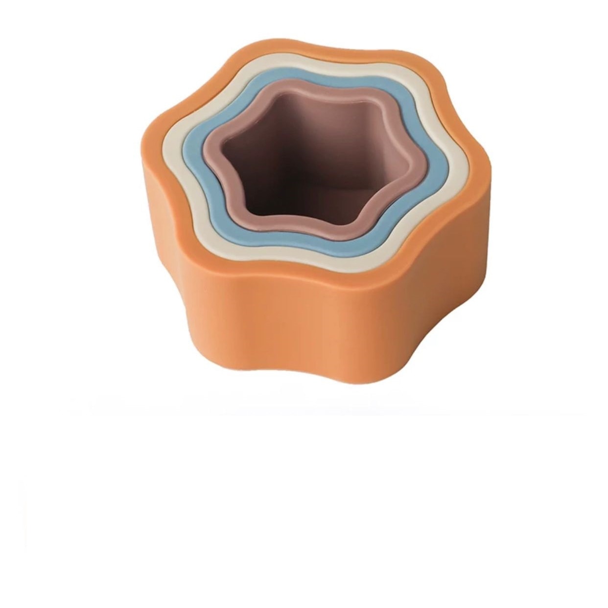 Joc de dezvoltare si stivuire tip floare din Silicon alimentar