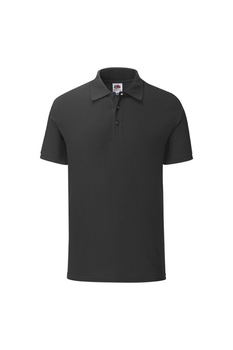 Tricou Fruit of the Loom Iconic Polo, Bumbac, Negru, Negru Tricou Fruit of the Loom Iconic Polo, Bumbac, Negru, Negru