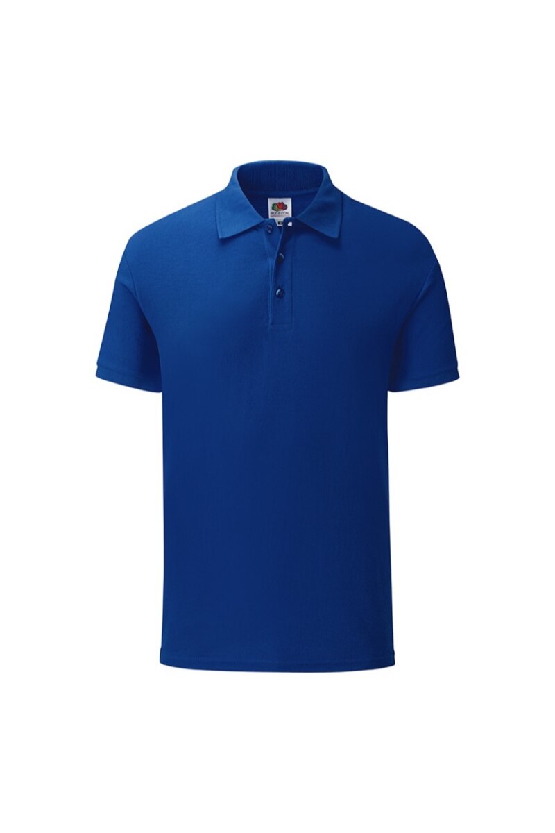 Tricou Fruit of the Loom Iconic Polo, Bumbac, Albastru inchis