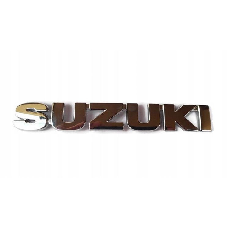 Emblema sticker SUZUKI culoare crom