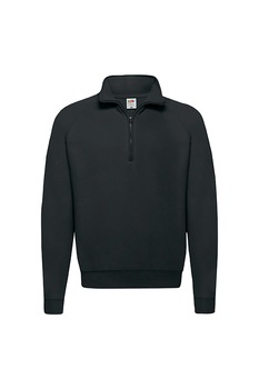 Bluza barbati Fruit of the Loom, Stil clasic, Bumbac/Poliester, Negru Bluza barbati Fruit of the Loom, Stil clasic, Bumbac/Poliester, Negru