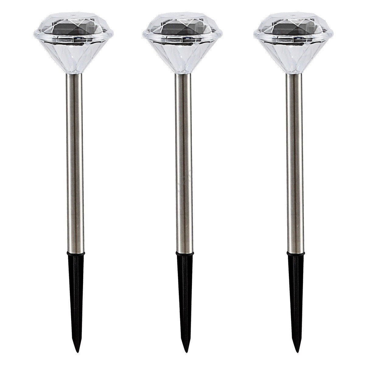 Set 3 lampi solare Globo 33956-3, 34 x 8 cm, 0.06 w