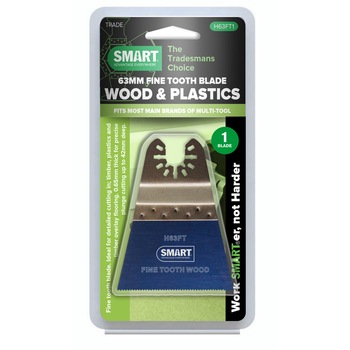 Lama Unelta Multifunctionala Multicutter SMART H63FT1 Universal 63mm Dinti Fini pentru Lemn si Plastic Lama Unelta Multifunctionala Multicutter SMART H63FT1 Universal 63mm Dinti Fini pentru Lemn si Plastic