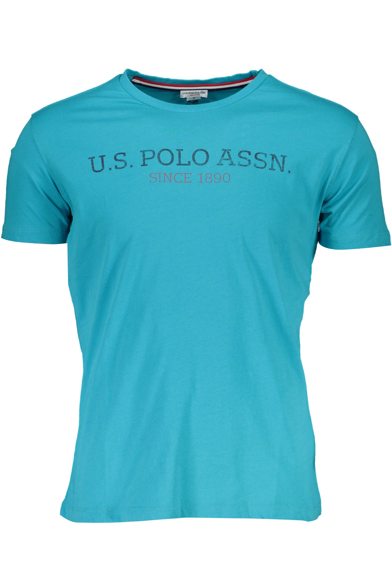 Tricou Barbati, U.S. Polo, 8100569, Logo, Albastru, XL INTL