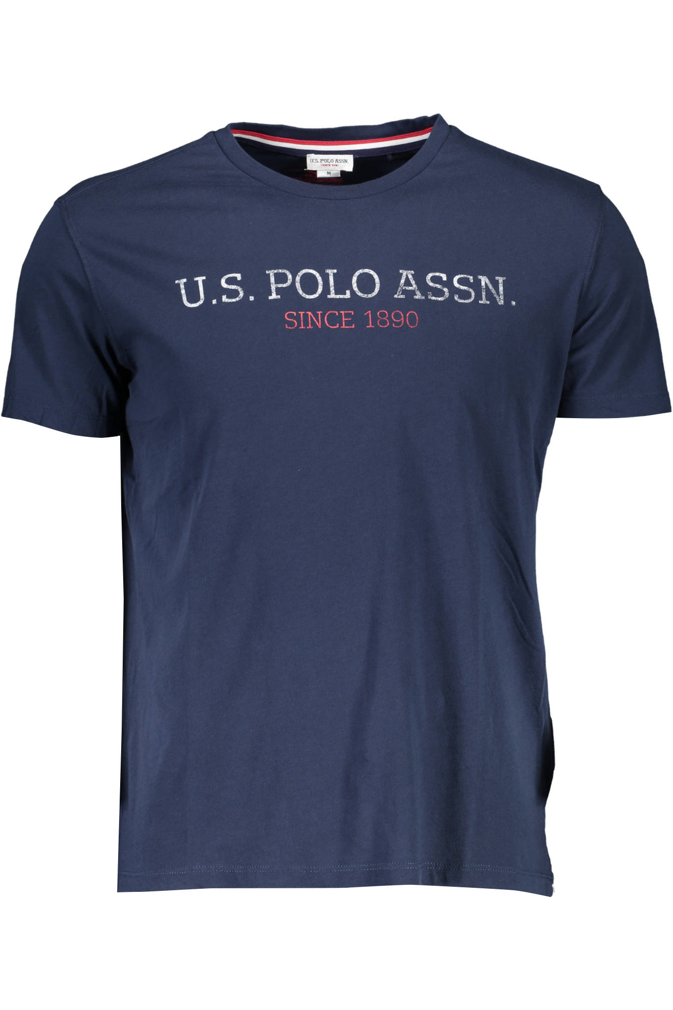 Tricou Barbati, U.S. Polo, 8100397, Logo, Albastru, 2XL INTL