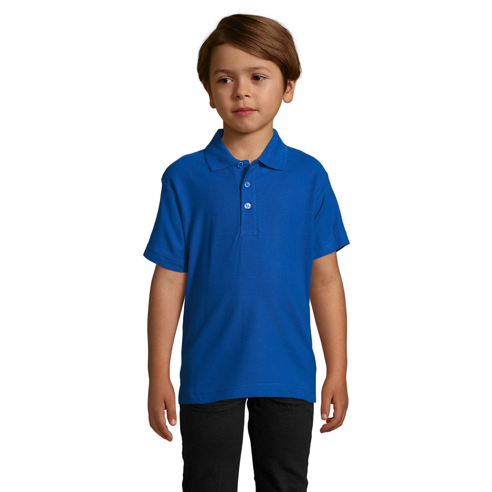 Tricou polo copii, Sol's, Royal Blue