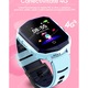 Ceas smartwatch GPS copii Techone™ KT20S 4G, 1.4 inch OGS, apel video, vibratii, camera ultrapixel, Wi-Fi, rezistent la apa IP67, telefon, fatete multiple, bluetooth, SOS, touchscreen, monitorizare spion, Albastru