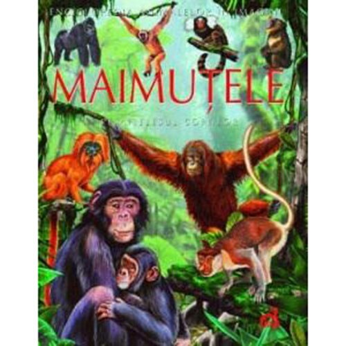 Maimutele pe intelesul copiilor - Emilie Beaumont, Raphaelle Chauvelot