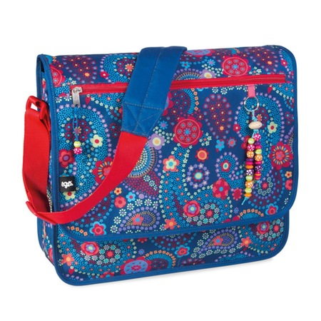 Bandolera Busquets Blue Kashmir, tipo messenger