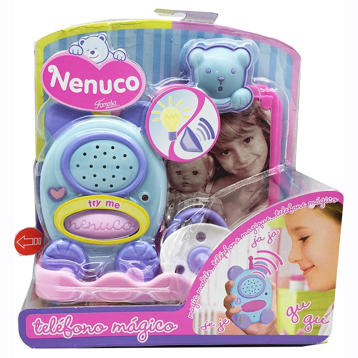 Игрален комплект Nenuco 273086, Телефон, Издава звуци и свети