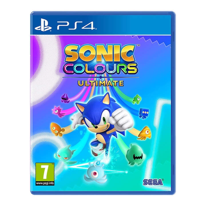 Sega Sonic Colors Ultimate játék PlayStation 4-re
