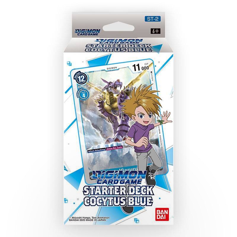 Joc de carti Digimon Card Game Starter Deck Cocytus Blue ST 2, limba engleza, extensie