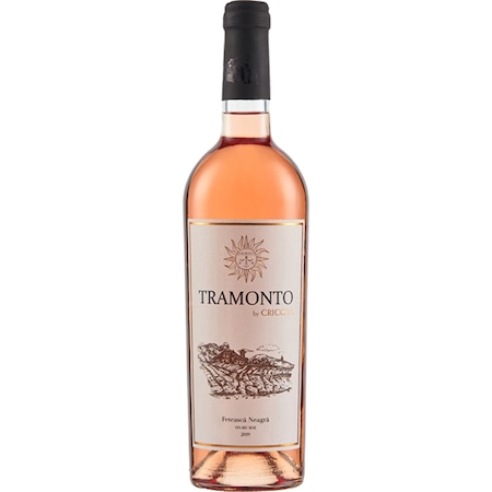Vin Rose Cricova Tramonto, Feteasca Neagra, Sec, 0.75l
