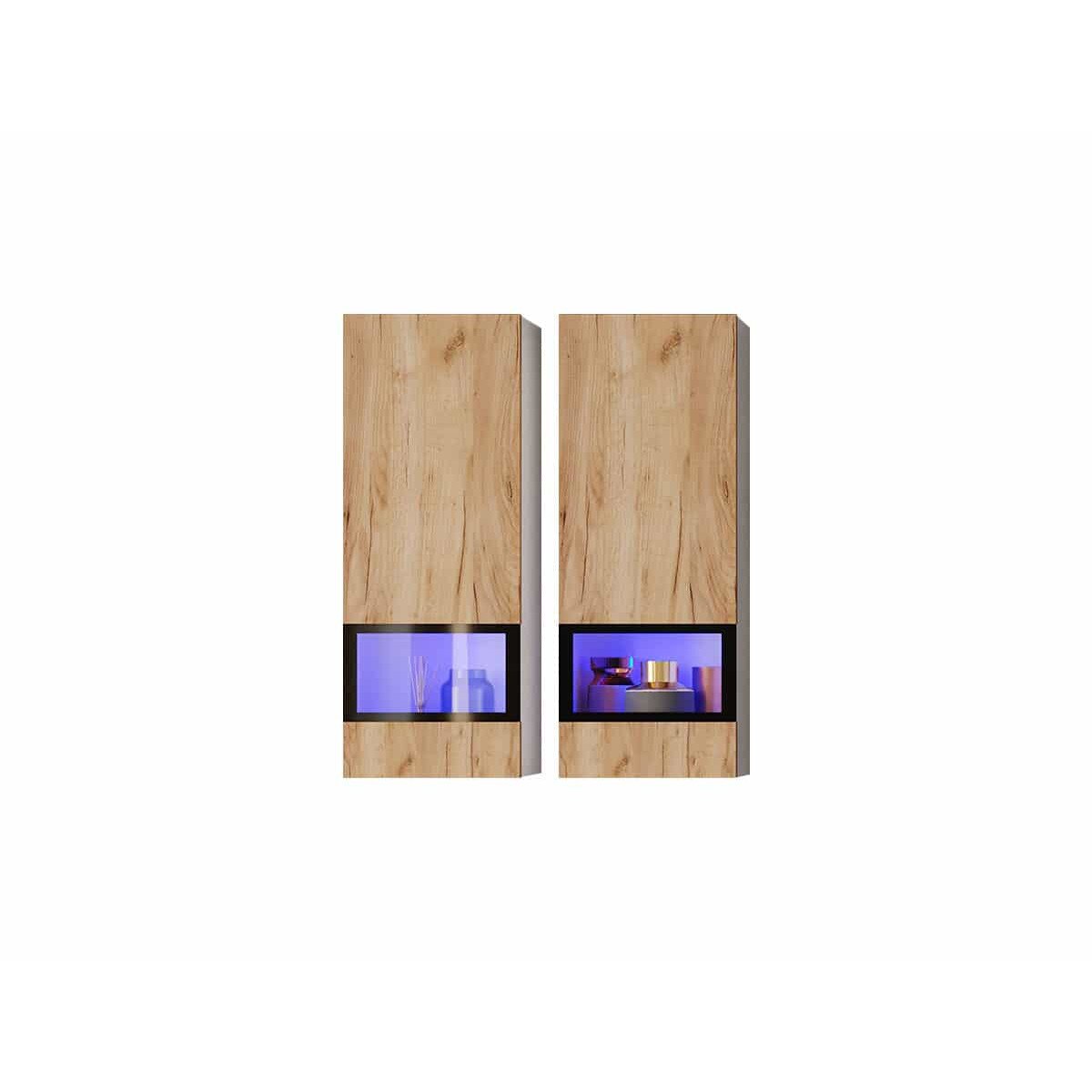 Set Corpuri Pardo Suspendate pal melaminat 39.2x24.6x101.5cm