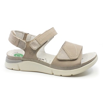 Sandale femei, Reflexan, piele, bej, Bej Sandale femei, Reflexan, piele, bej, Bej