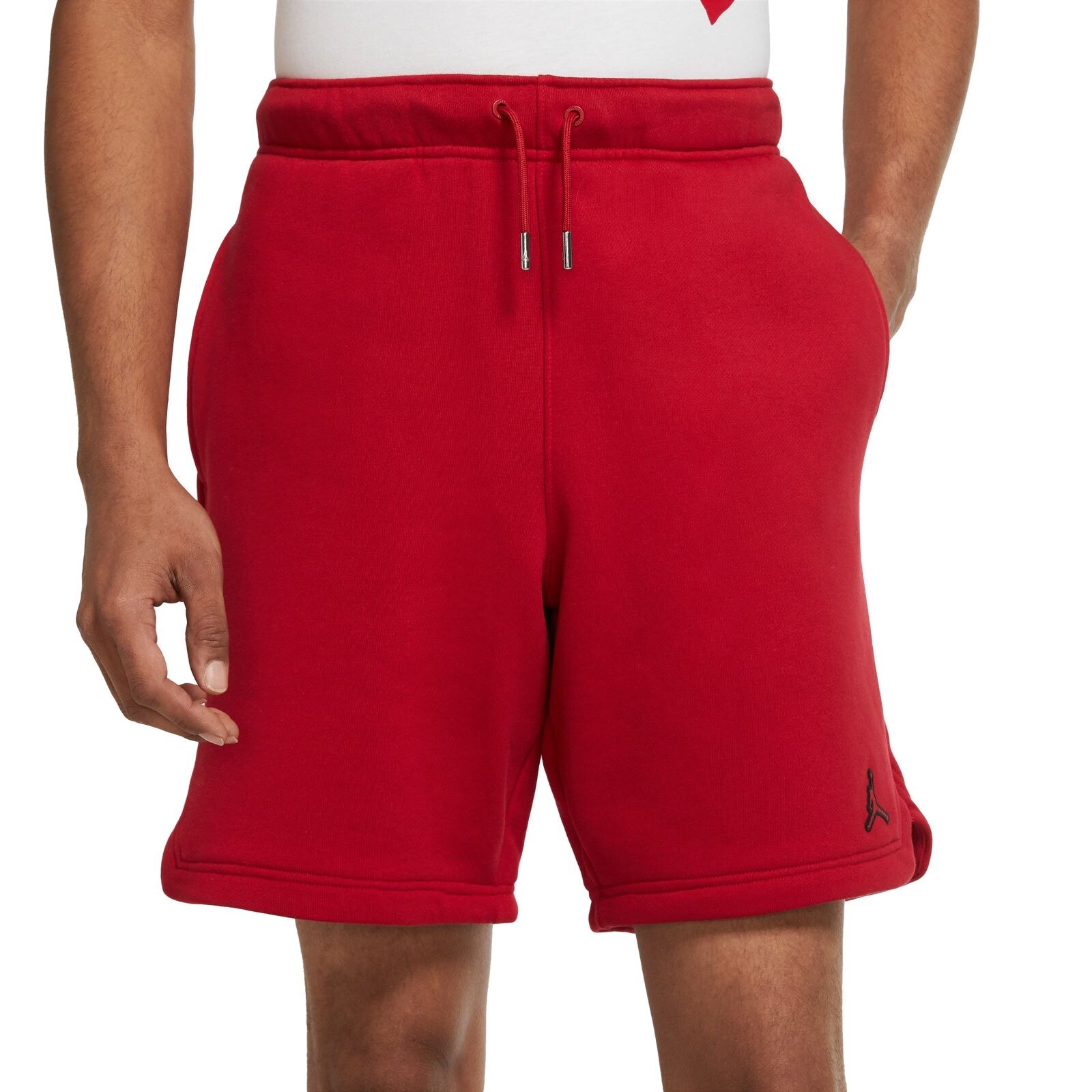 Short Nike M Jordan Ess Flc Short DA9826687 Barbati, cu logo, Rosu