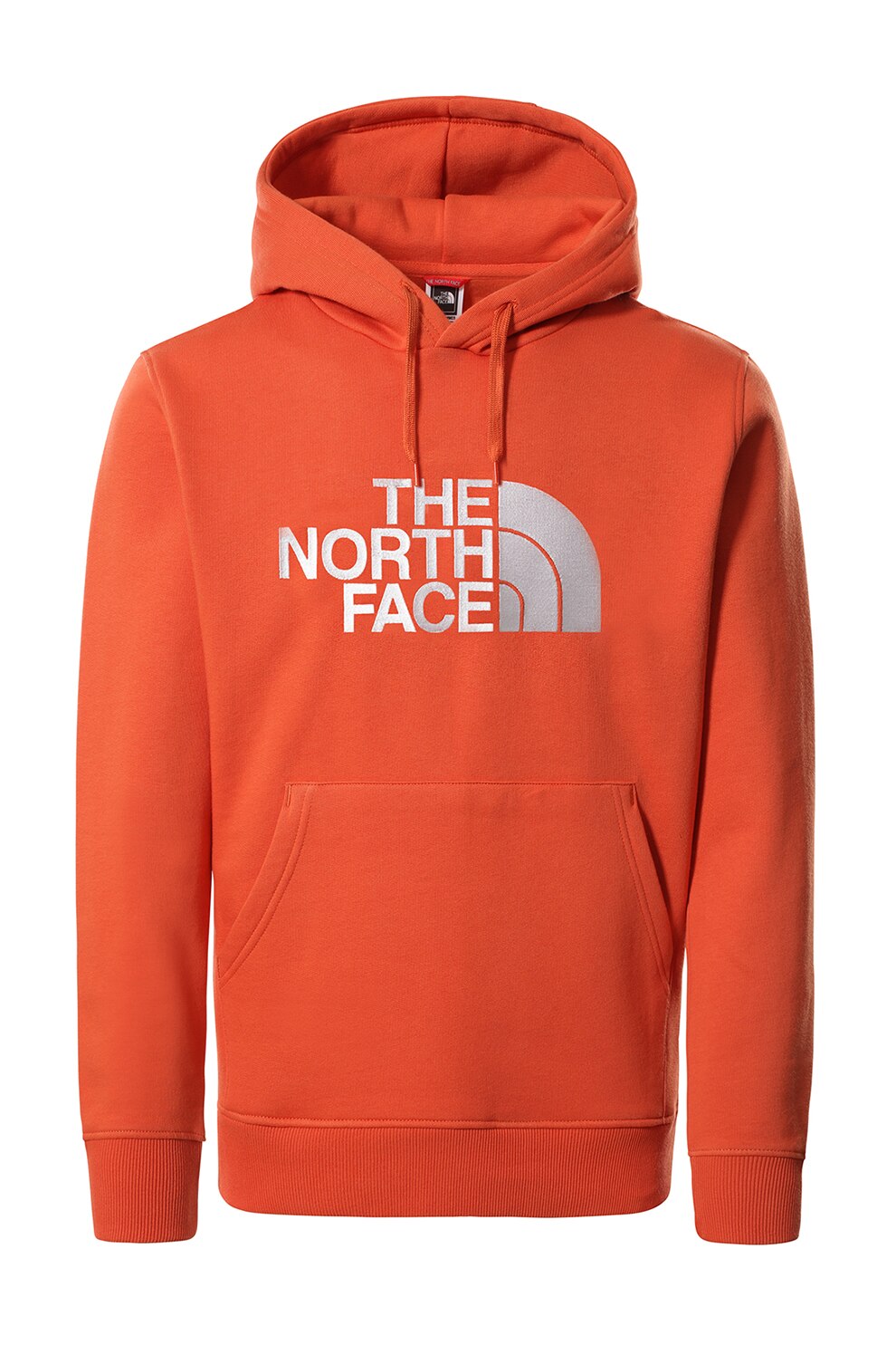 The North Face, Hanorac cu buzunar kangaroo Drew Peak, Oranj mandarina/argintiu, M