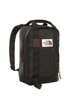 The North Face, Rucsac cu aplicatie logo Tote, Negru stins/alb/maro The North Face, Rucsac cu aplicatie logo Tote, Negru stins/alb/maro
