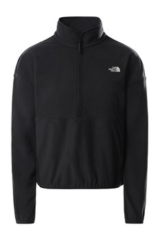 The North Face, Jacheta slim fit pentru drumetii TKA Glacier, Negru, M The North Face, Jacheta slim fit pentru drumetii TKA Glacier, Negru, M