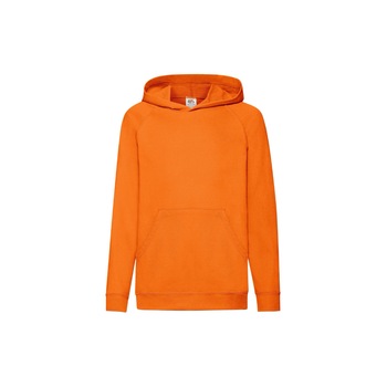Hanorac copii Fruit of the Loom, Bumbac/Poliester, 14-15 ani, Portocaliu Hanorac copii Fruit of the Loom, Bumbac/Poliester, 14-15 ani, Portocaliu