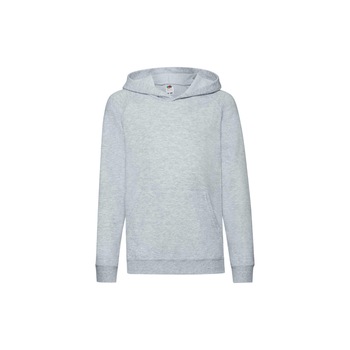 Hanorac copii Fruit of the Loom, Bumbac/Poliester, 12-13 ani, Gri Hanorac copii Fruit of the Loom, Bumbac/Poliester, 12-13 ani, Gri