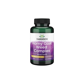 Swanson Horny Goat Weed Complex cu Tribulus si Maca, 120 Capsule Swanson Horny Goat Weed Complex cu Tribulus si Maca, 120 Capsule