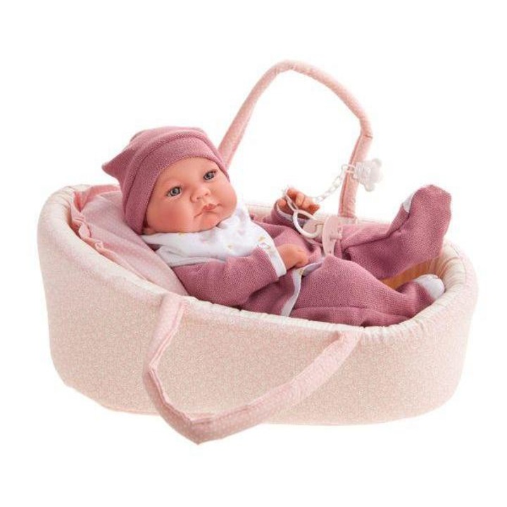 Antonio Juan rózsaszín mózeskosár