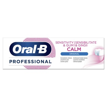 Pasta de dinti Oral-B Sensitivity & Gum Calm Original, 75 ml Pasta de dinti Oral-B Sensitivity & Gum Calm Original, 75 ml