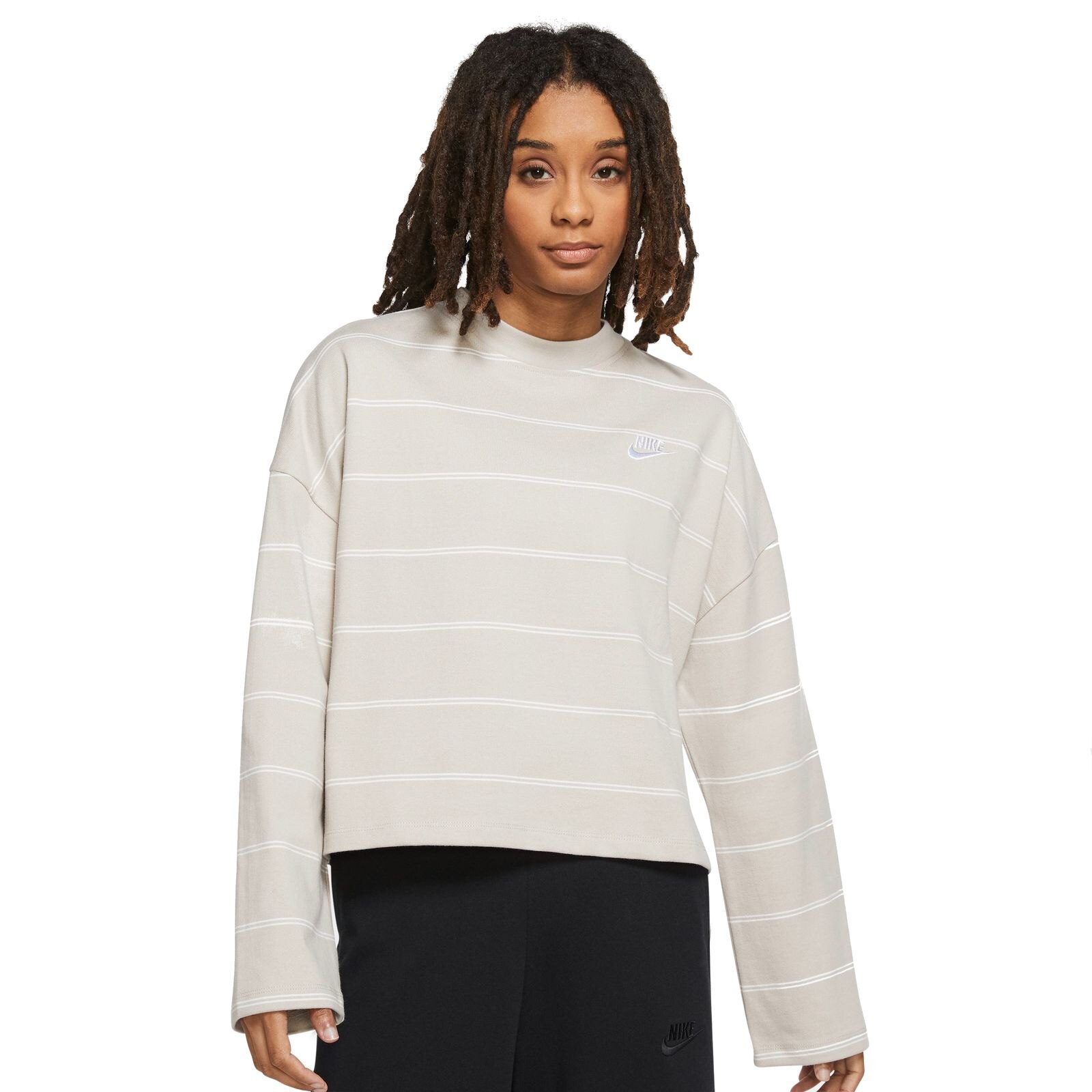 Bluza Nike W NSW JSY STRIPE LS TOP DD5186236 Femei