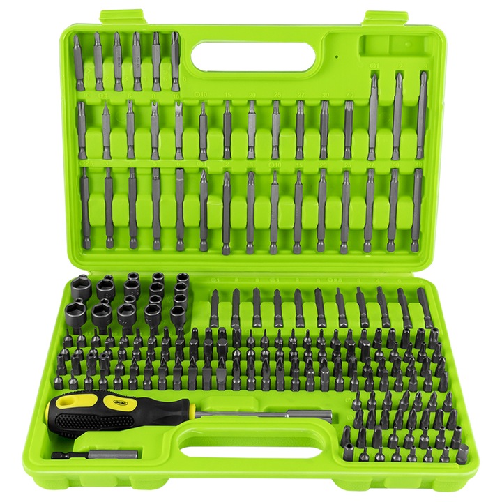 Комплект отвертки с 208 бита, JBM