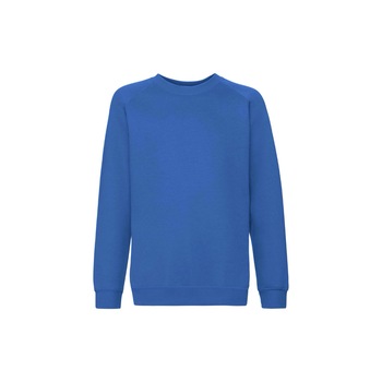 Bluza copii Fruit of the Loom, Premium, Bumbac/Poliester, 9-11 ani, Albastru Bluza copii Fruit of the Loom, Premium, Bumbac/Poliester, 9-11 ani, Albastru