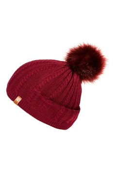 Heavy Tools, Caciula cu ciucure Pirma, Rosu inchis Heavy Tools, Caciula cu ciucure Pirma, Rosu inchis