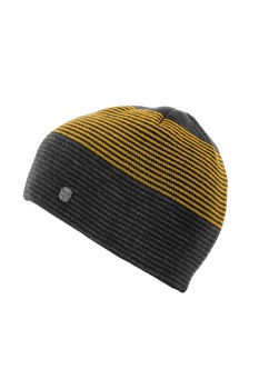 Heavy Tools, Caciula cu model in dungi Penjen, Gri inchis/galben Heavy Tools, Caciula cu model in dungi Penjen, Gri inchis/galben