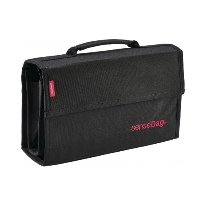 Magnetoplan SenseBag tolltartó, 72 db íróeszközhöz, fekete