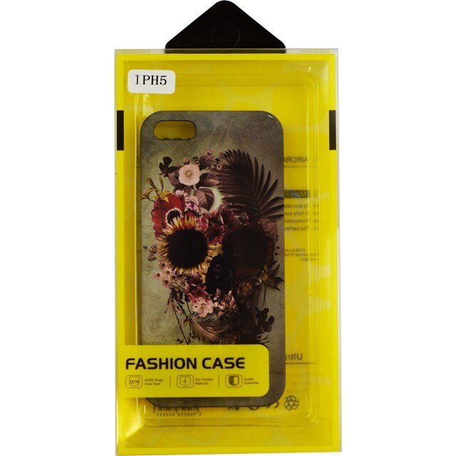 Capac Hard PC pentru Iphone 5/5S, Model Flower Skull