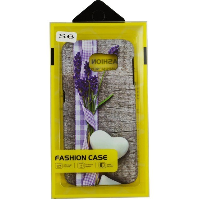 Capac Hard PC pentru Samsung Galaxy S6, Model Flowers