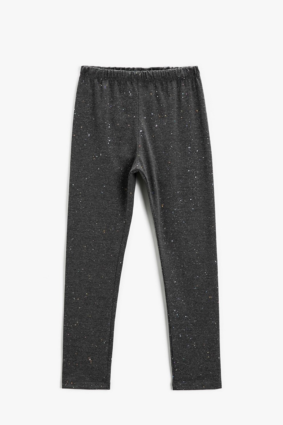 KOTON, Colanti cu insertii stralucitoare, Gri inchis melange