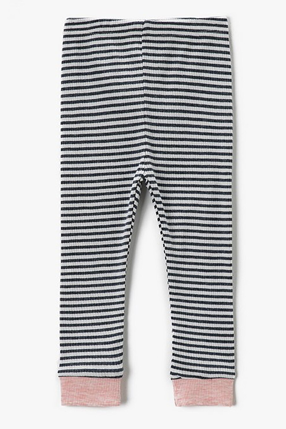 KOTON, Colanti cu striatii si model cu dungi, Negru/Alb