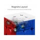 Cub Rubik 3x3x3 Moyu MoFang Meilong 3M magnetic, Stickerless