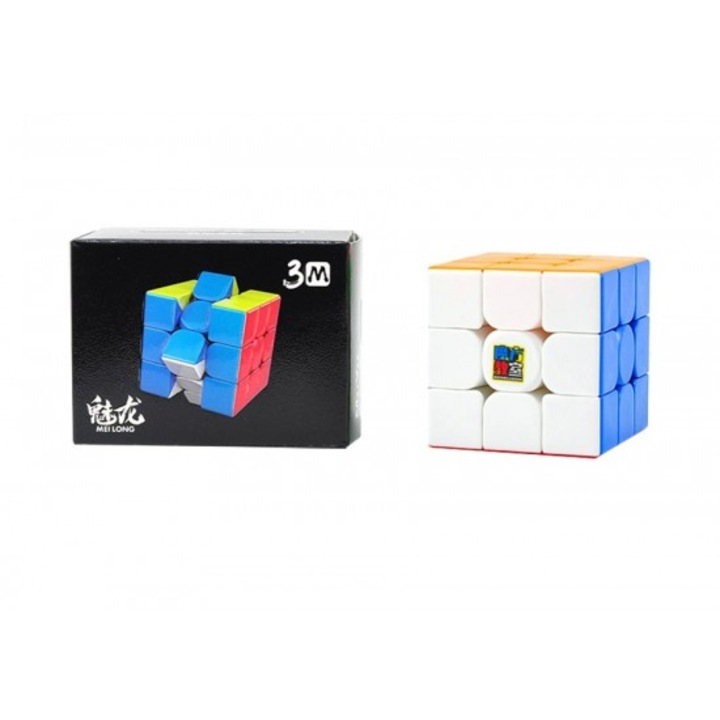 Cub Rubik 3x3x3 Moyu MoFang Meilong 3M magnetic, Stickerless