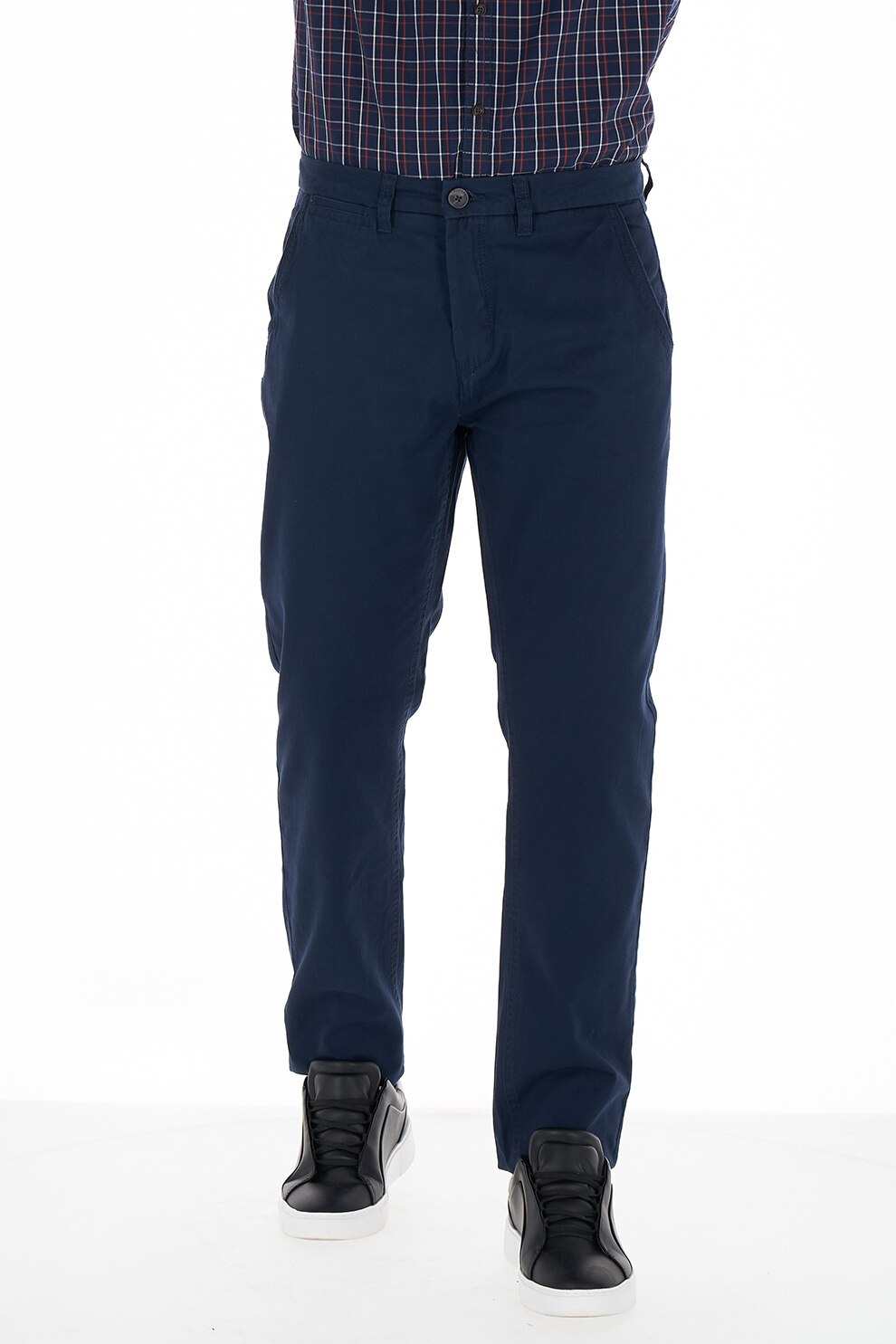 Kenvelo, Pantaloni chino cu buzunare oblice, Bleumarin