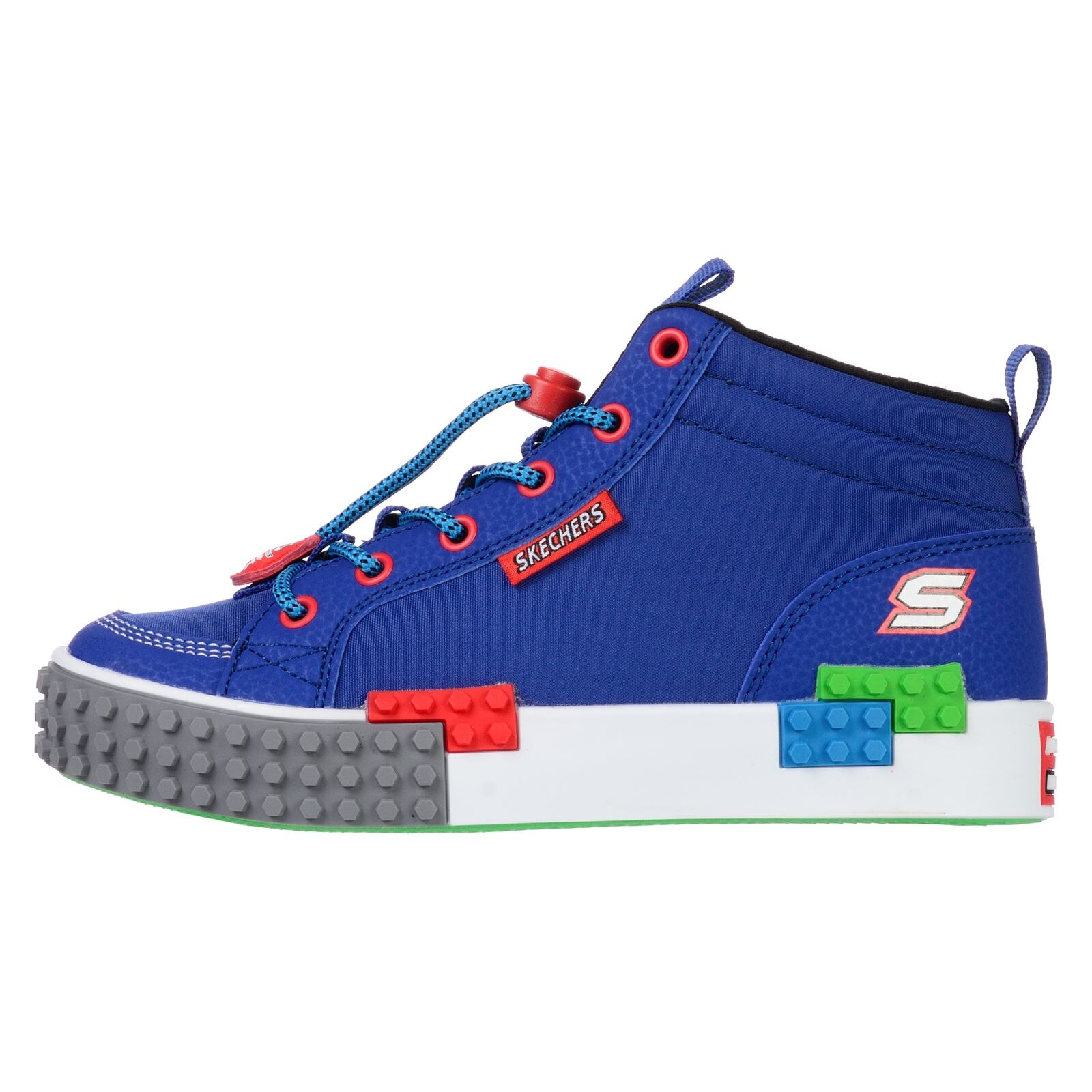 Ghete Skechers KOOL BRICKS 402223LBLMT Copii, Albastru