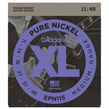 Set Corzi Chitara Electrica Blues/Jazz Rock 11-48 D-Addario EPN115 Set Corzi Chitara Electrica Blues/Jazz Rock 11-48 D-Addario EPN115