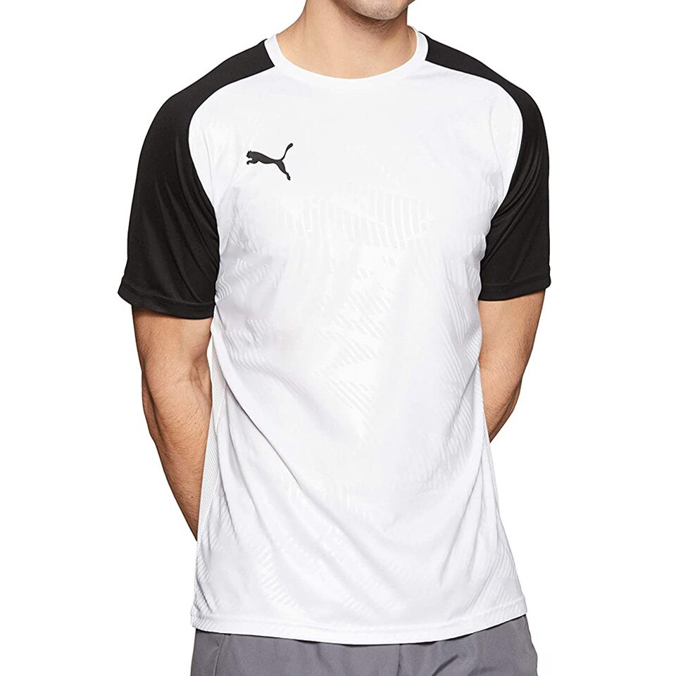 Tricou sport barbati Puma, alb/negru, 2XL